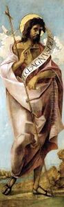 St John the Baptist by Martino Da Udine (see Pellegrino Da San Daniele)