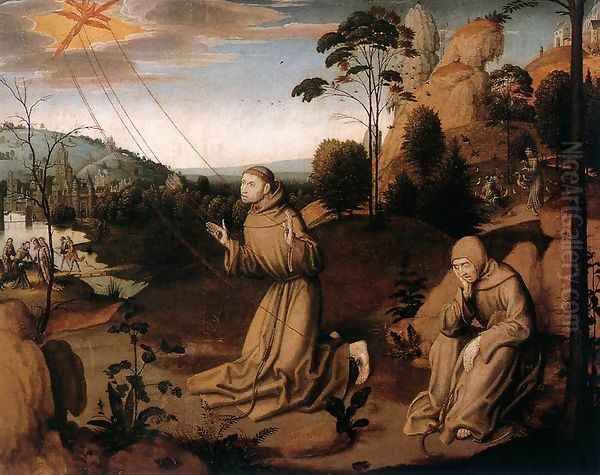 St Francis Altarpiece (central panel) 1500-05 - view 1