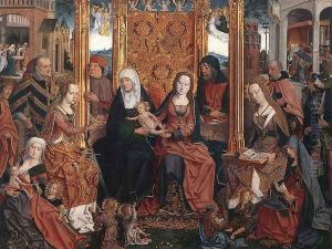 The Holy Kinship Altarpiece (central panel) 1505-10 by German Unknown Master