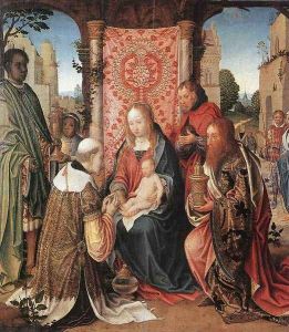 The Adoration of the Magi c. 1505 by German Unknown Master