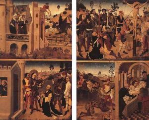 St George Altarpiece (detail) c. 1460