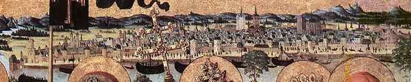 Sts Anne, Christopher, Gereon and Peter (detail) c. 1480 - view 1