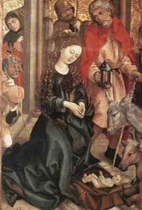 Adoration of the Shepherds by German Unknown Master