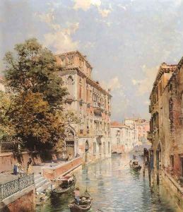 A View in Venice, Rio S. Marina