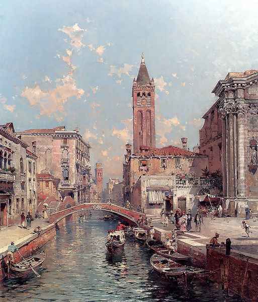 Rio Santa Barnaba, Venice - view 1