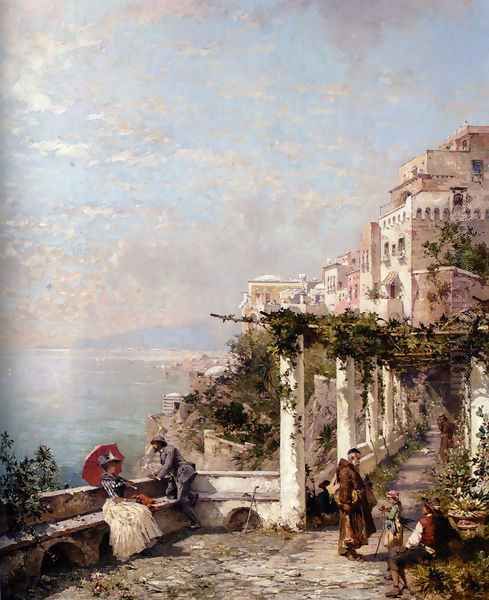 Die Amalfi Kuste (The Amalfi Coast) by Franz Richard Unterberger