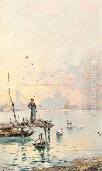 Dawn on the Lagoon, Venice - view 1