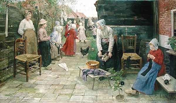 The Organ Grinder is Coming, 1883 - view 1