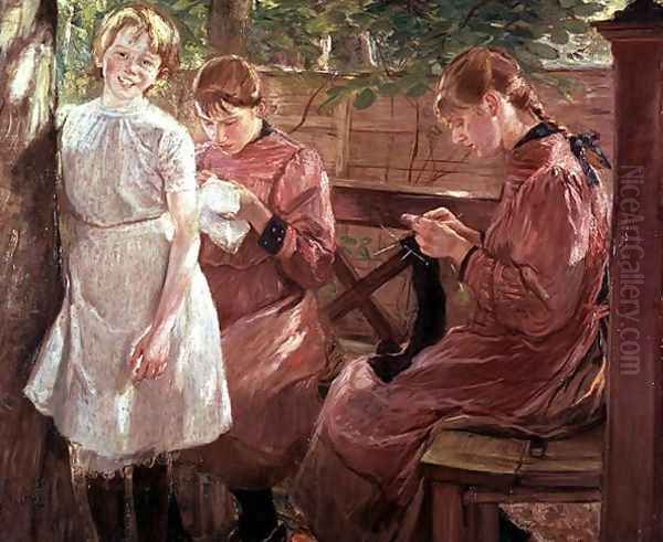 The Daughters of the Artist, 1896 - view 1