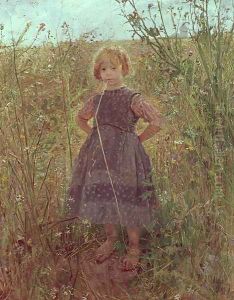 The Small Heath Princess, 1889 by Fritz von Uhde