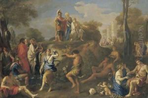Aeneas and Anchises in Hades