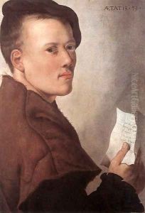 Portrait of a Young Man by Dutch Unknown Masters