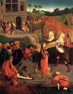 The Martyrdom of St Lucy