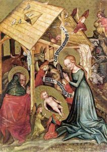 The Nativity c. 1430 by Bohimian Unknown Masters