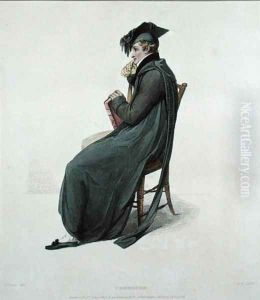 Commoner, engraved by J. Agar, published in R. Ackermanns History of Oxford, 1813 by Thomas Uwins