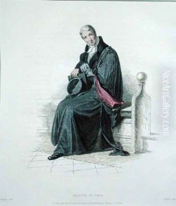 Master of Arts, engraved by J. Agar, published in R. Ackermanns History of Oxford, 1814 by Thomas Uwins