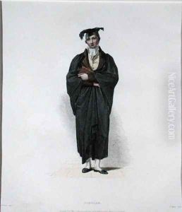 Scholar, engraved by J. Agar, published in R. Ackermanns History of Oxford, 1814 by Thomas Uwins
