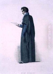 Eton Scholar, from History of Eton College, part of History of the Colleges, engraved by J. Agar, pub. by R. Ackermann, 1816 by Thomas Uwins