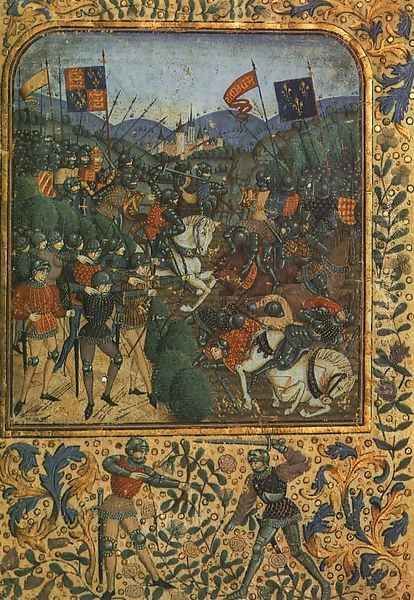 The Battle of Agincourt - view 1