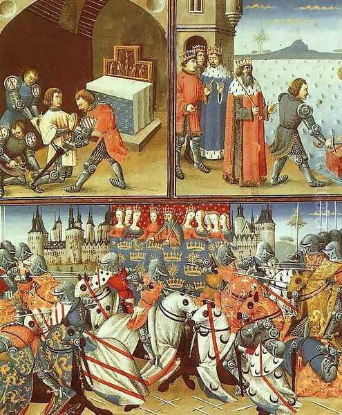 Scenes from the Life of Sir Galahad - view 1