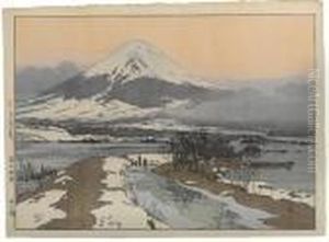 Fujiyama From Kawaguchi
