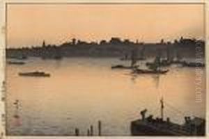 Twelve Scenes Of Tokyo by Hiroshi Yoshida