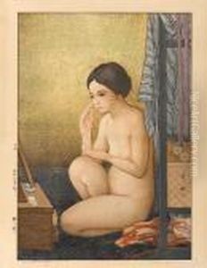 Kagami No Mae by Hiroshi Yoshida