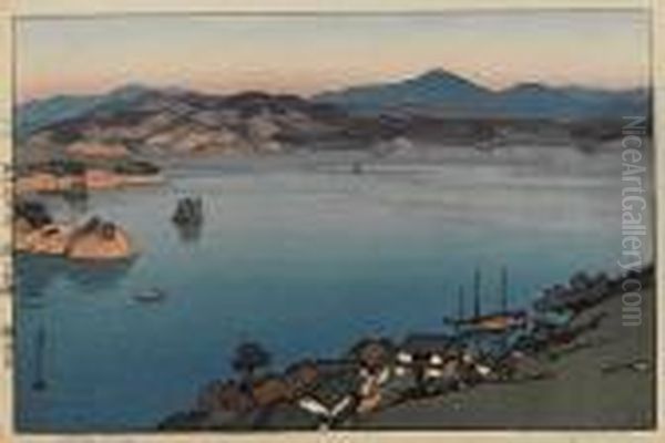 Four Woodcuts
Inland Sea - view 1