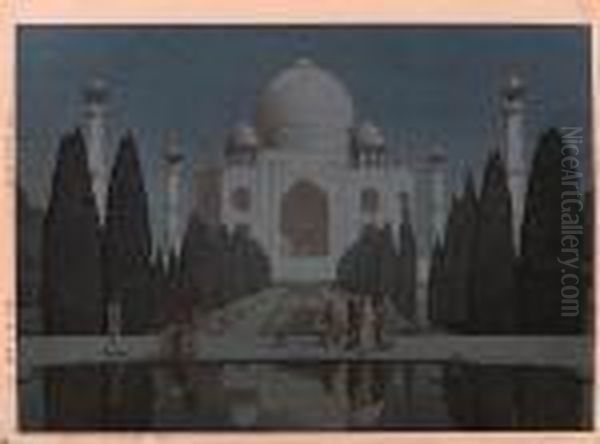 Night In Taj Mahal No. 6 - view 1