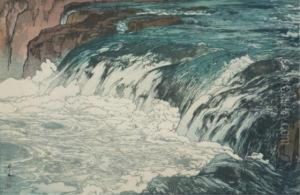 Rapids And Keiryu by Hiroshi Yoshida
