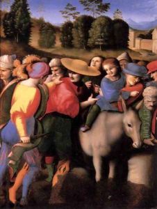 Scenes from the Story of Joseph The Discovery of the Stolen Cup by Francesco Ubertini Bacchiacca II