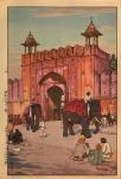 Jyaipuru No Ajyumerumon/ajmer Gate, Jaipur - view 1