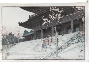 Chion-in Temple Gate by Hiroshi Yoshida