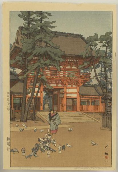 Gion Shrine Gate - view 1