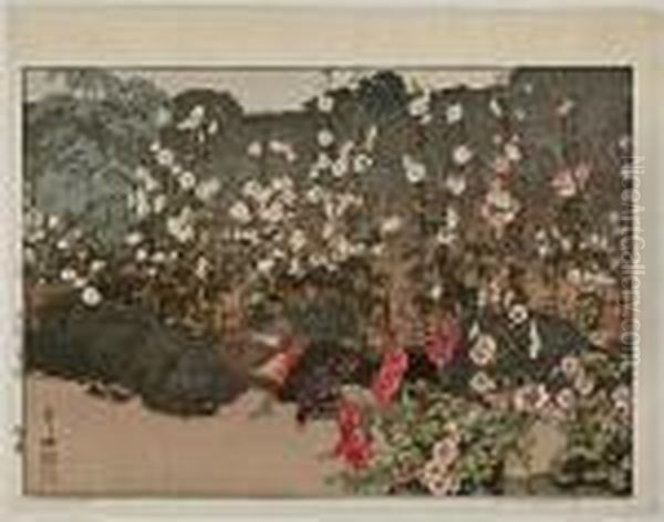Hollyhock - view 1