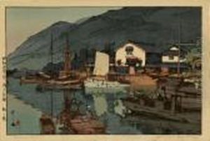 Harbor Of Tomonoura Harbor Of Tomonoura