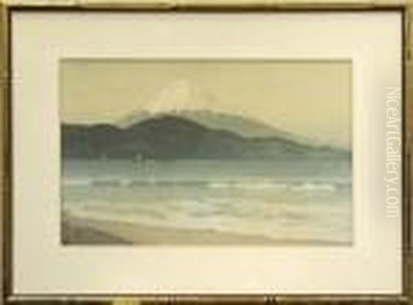 Fujiyama From Miho And
Miho - view 1