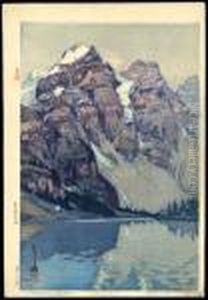 Moraine Lake by Hiroshi Yoshida