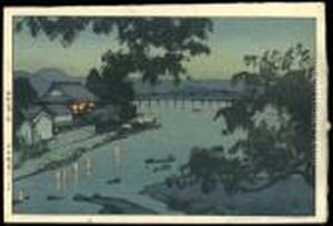 Chugoku River by Hiroshi Yoshida
