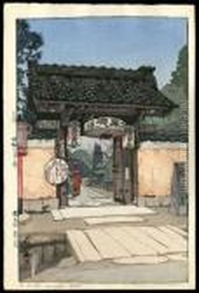 A Little Temple Gate - view 1