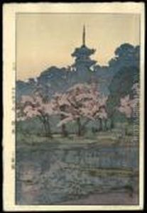 Sankeien by Hiroshi Yoshida
