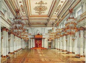 St Georges Hall, Winter Palace by Konstantin Andreyevich Ukhtomsky
