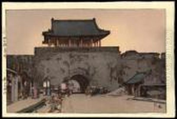 Dainan Gate In Mukden - view 1