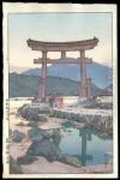 Benten Shrine In Nezumigaseki - view 1