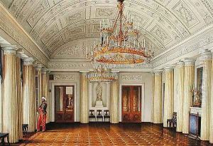 The Moorish Hall, the Winter Palace by Konstantin Andreyevich Ukhtomsky