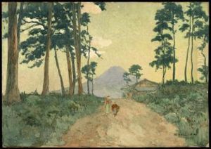 Mt. Fuji And Pines