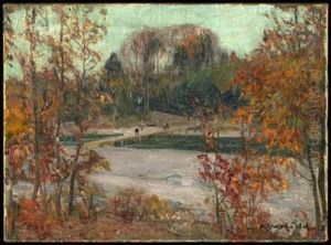 Fall Landscape, Ome