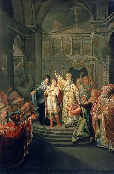 The Election of the Tsar Michael Romanov 1596-1676 on March 14th 1613, 1798-1800 - view 1