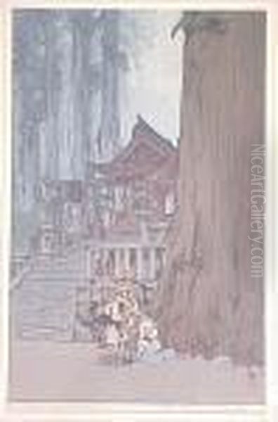 Misty Day At Nikko - view 1
