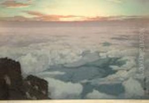 Fujiyama, Early Morning by Hiroshi Yoshida